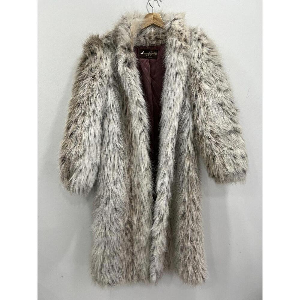 Vintage Faux Fur Long Coat